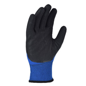 Рукавички DOLONI 4198 трикотажні з латексним покриттям, неповна обливка